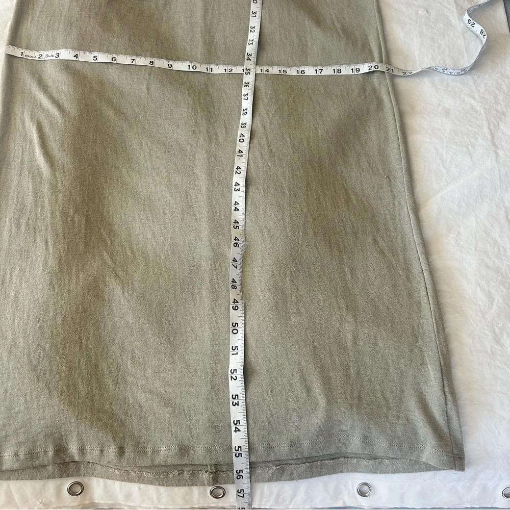 Athleta Martinique Maxi Dress Sage Size M Modal Casual Loungewear